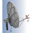 Skyware 1.2 Meter Ku band TxRx Antenna, Class III, 123 Series